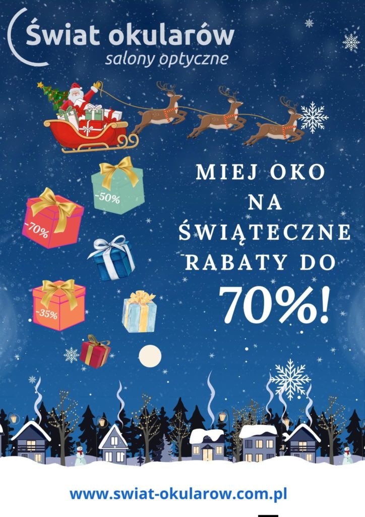 Świat Okularów – optyk, badanie wzroku – Bydgoszcz, Toruń – Od lat zapewniamy Ci jasność widzenia